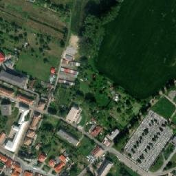 Satellite imagery of [Skuteč] church t., CZ