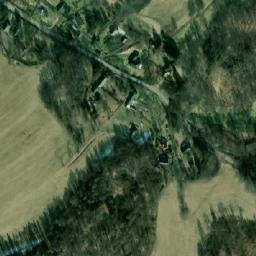 Satellite imagery of [Jiříkov-Těchanov] church t., CZ