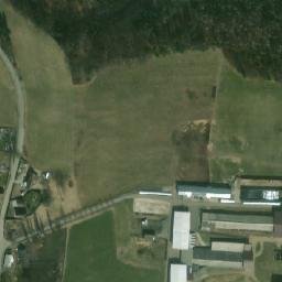 Satellite imagery of [Kružberk-Staré Lublice] church t., CZ