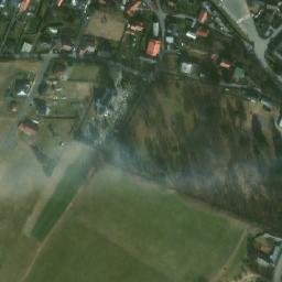 Satellite imagery of [Melč] church t., CZ