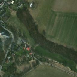 Satellite imagery of [Melč] church t., CZ