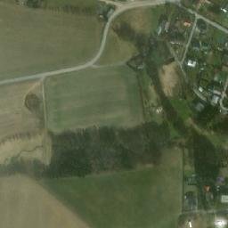 Satellite imagery of [Pustá Polom] church t., CZ
