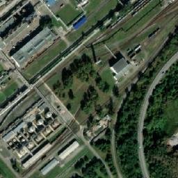 Satellite imagery of [Ostrava-Mariánské Hory] Industrial waste incinerator chimney, CZ