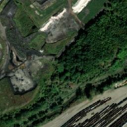 Satellite imagery of [Ostrava-Mariánské Hory] Industrial waste incinerator chimney, CZ