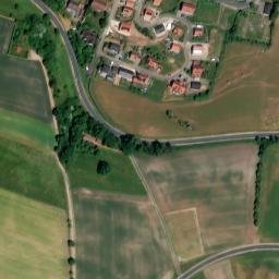 Satellite imagery of Ebrach abbey, DE