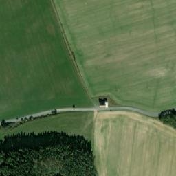 Satellite imagery of [Pernarec-Březí] church t., CZ