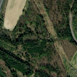 Satellite imagery of Malá Svatá Hora [Mníšek pod Brdy] chapel sanctus t., CZ