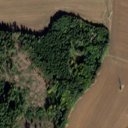 Satellite imagery of [Uhlířské Janovice-Mitrov] church t., CZ