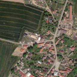 Satellite imagery of [Paběnice] church sanctus t., CZ