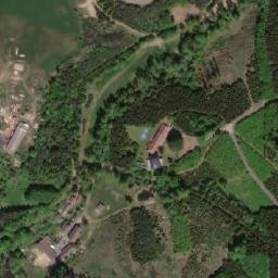 Satellite imagery of [Paběnice] church sanctus t., CZ