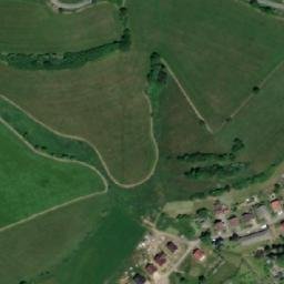 Satellite imagery of Technolen [Bojanov] factory chimney, CZ