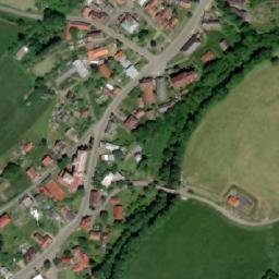 Satellite imagery of Technolen [Bojanov] factory chimney, CZ