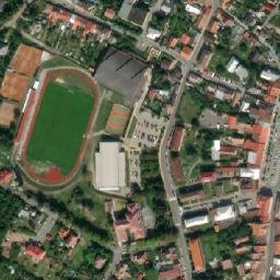 Satellite imagery of [Skuteč] church t., CZ