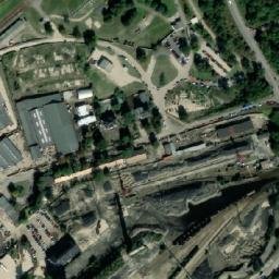 Satellite imagery of [Ostrava-Mariánské Hory] former power station chimney, CZ