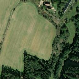 Satellite imagery of [Pernarec-Březí] church t., CZ