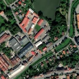 Satellite imagery of [Hořovice] town hall t., CZ