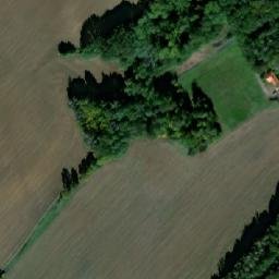 Satellite imagery of [Běstvina-Pařížov] church t., CZ