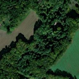 Satellite imagery of [Běstvina-Pařížov] church t., CZ