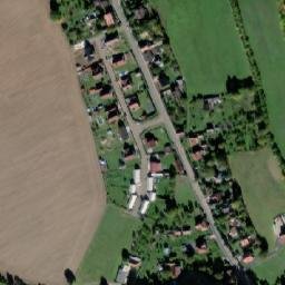 Satellite imagery of [Běstvina] church t., CZ