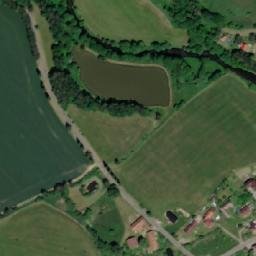 Satellite imagery of Technolen [Bojanov] factory chimney, CZ