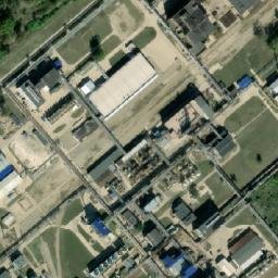 Satellite imagery of [Ostrava-Mariánské Hory] former power station chimney, CZ