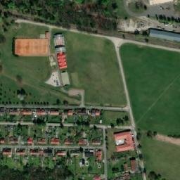 Satellite imagery of Barbor [Petřvald u Karviné] former mine chimney, CZ