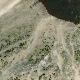 Satellite imagery of Mount Loki, CA