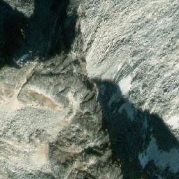 Satellite imagery of Sawtooth Peak, CA