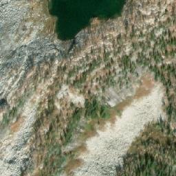 Satellite imagery of Sawtooth Peak, CA