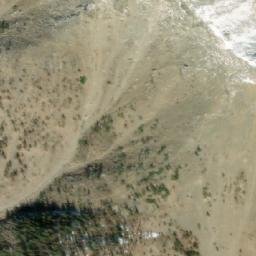 Satellite imagery of Mount Stevens, CA