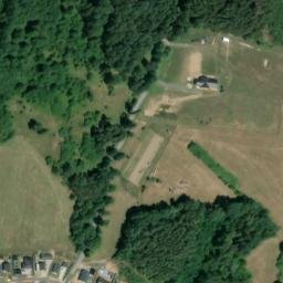 Satellite imagery of [Halže] church t., CZ