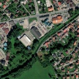 Satellite imagery of [Hořovice] town hall t., CZ