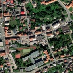 Satellite imagery of [Hořovice] town hall t., CZ