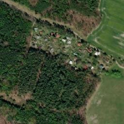 Satellite imagery of Malá Svatá Hora [Mníšek pod Brdy] chapel sanctus t., CZ