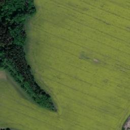 Satellite imagery of [Červené Janovice] church t., CZ