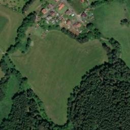 Satellite imagery of Technolen [Bojanov] factory chimney, CZ