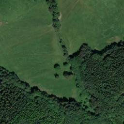 Satellite imagery of Technolen [Bojanov] factory chimney, CZ