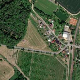Satellite imagery of [Nová Hradečná] church t., CZ