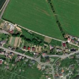 Satellite imagery of [Nová Hradečná] church t., CZ