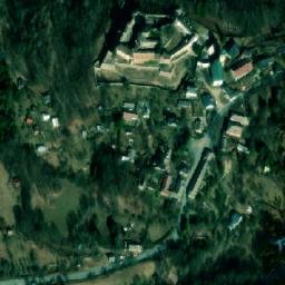 Satellite imagery of Sovinec [Jiříkov-Sovinec] castle t., CZ