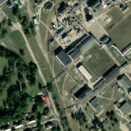 Satellite imagery of [Ostrava-Mariánské Hory] former power station chimney, CZ