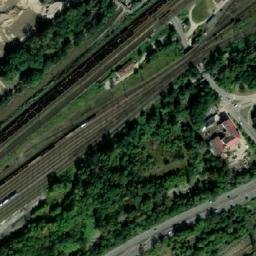 Satellite imagery of [Ostrava-Mariánské Hory] former power station chimney, CZ