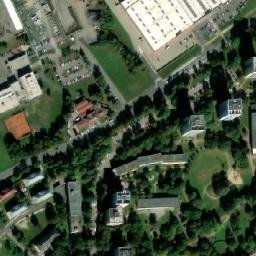 Satellite imagery of [Ostrava-Mariánské Hory] church t., CZ
