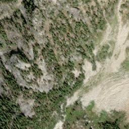 Satellite imagery of Mount Bor, CA