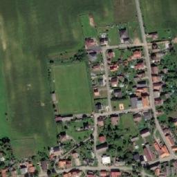 Satellite imagery of [Újezd u Hořovic] chapel sanctus t., CZ