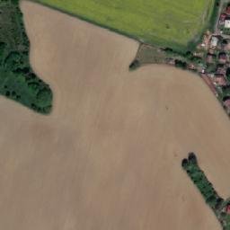 Satellite imagery of [Červené Janovice] church t., CZ