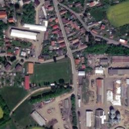 Satellite imagery of [Červené Janovice] church t., CZ