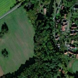 Satellite imagery of [Běstvina-Pařížov] church t., CZ