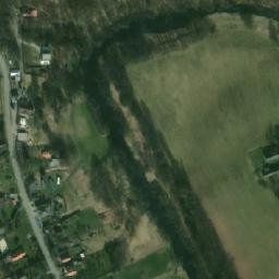 Satellite imagery of [Kružberk] church sanctus t., CZ