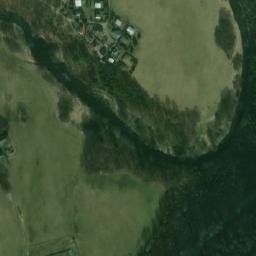 Satellite imagery of [Kružberk] church sanctus t., CZ